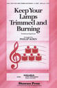 Keep Your Lamps Trimmed and Burning SATB choral sheet music cover